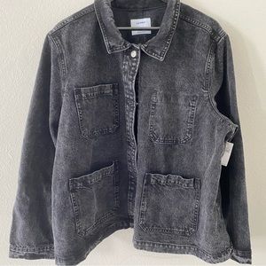 Old Navy Acid Wash denim “Chore Jacket”